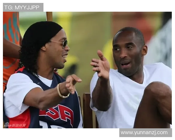 足球明星与科比的精彩瞬间汇聚成美好回忆的图片分享